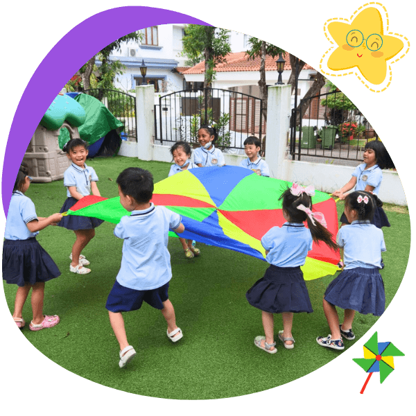 Children having outdoor activities - Starshine Montessori