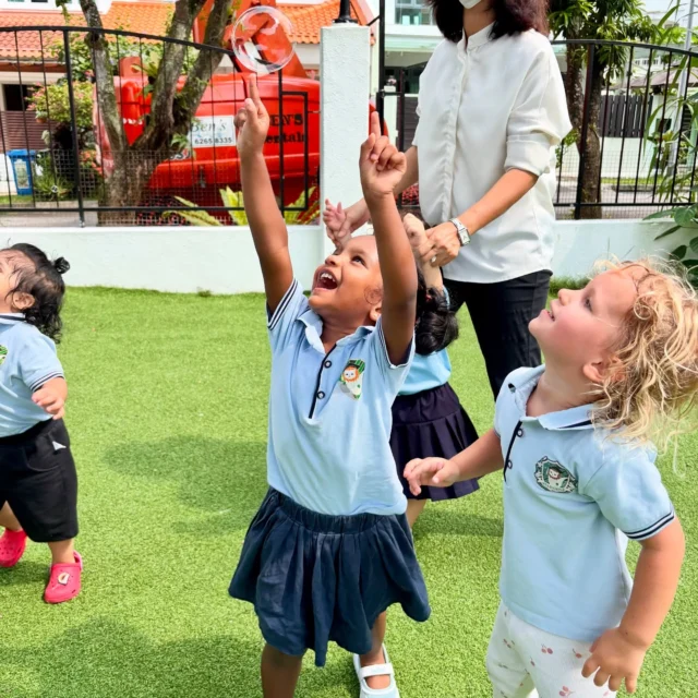 Big smiles, curious minds! At Starshine Montessori, our young stars thrive in a space where learning feels like play, and every child is seen and celebrated. From joyful bubble play to gentle guidance and growing friendships, every moment sparks curiosity, builds confidence, and nurtures the whole child. ⭐️💫

#StarshineMontessori #MontessoriSingapore #PreschoolSG #ChildcareSingapore #BukitBatokPreschool #HillviewParents #MontessoriAtWork #LearningThroughPlay #JoyfulLearning #OutdoorPlayMatters #SGParents #ToddlersOfInstagram #EarlyYearsMatter #MontessoriJourney #SingaporeMums
